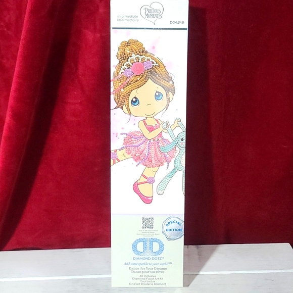 Diamond Art Painting Precious Moments Ballerina Diamond Dotz kit NWT/NIB - Picture 8 of 10